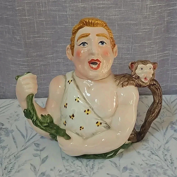 Department 56 Other - TARZAN TEAPOT